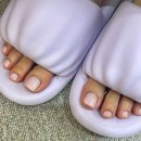 깔끔 청결한 면목동네일 네일드아라 패디 원컬러 후기