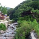 월악산 산아래 이미지