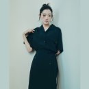 Judy | 이유미 PICK, 스타일을 완성하는 셋업, 쥬시쥬디(JUCY JUDY) 오버핏 투웨이 셔츠 + 밑단배색 랩스커트 셋업