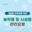 농가의 겨울 이미지