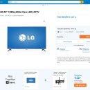 Walmart: LG TV 50인치 핫딜- $ 299.99 이미지
