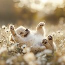 즐거운 강아지 이미지