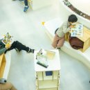 푸른 도서관 이미지