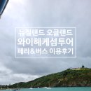 티스테이션 앞 교통섬1 | 뉴질랜드 오클랜드 와이헤케섬 와이너리 투어 후기(페리 + 홉온오프 버스 이용 꿀팁)