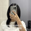 슬기네미용실 | 서울 미용실 추천 라브리헤어 서초교대점 슬기 원장님 톤다운 염색 중단발 레이어드컷 후기
