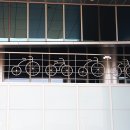 상징 조형물(자전거 이미지