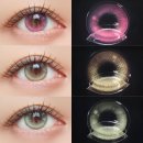 숲속의요정 | 렌즈베리 숲 속의 요정같은 눈빛 페어리 FAIRY 핑크 브라운 그린 빅직경렌즈