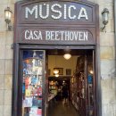 아미카사 | 바르셀로나 람블라스 거리의 기념품 가게 'Casa Beethoven 카사 베토벤'