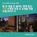 삼성골드수영장 | 날씨 걱정 제로! 땀 한 방울 안 흘리는 완벽 동선의 서울 수영장 보유 &amp; 실내 쇼핑몰 연결 호텔 BEST 6