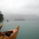 발칸 여행: 슬로베니아 블레드 호수와 블레드 성 이미지