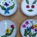 꽃누르미(압화) 레진공예 이미지