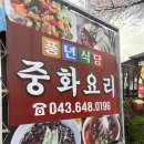 제천 청풍면 맛집 풍년식당 벚꽃뷰 중식당 (해물짬뽕, 마늘 탕수육 솔직 후기)