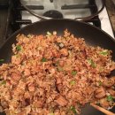 Pork fried rice 이미지