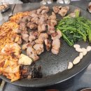 화력477 | 일산 탄현 미나리 삼겹살 목살 맛집 아이동반 가족 외식 골목 솥뚜껑 삼겹살 후기