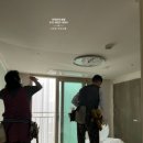 블루힐파크 | 청라도배 제일풍경채2차 에듀엔파크 34평 실크도배 시공