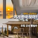 융보아트빌라 | 대부도 독채 풀빌라 추천 유럽 감성 가득한 오션뷰 숙소 시선아트스튜디오빌라 펜션