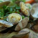 바지락칼국수 이미지