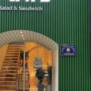 샌드위치와 샐러드(야간) 이미지