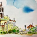 수채화 드로잉(중급) 이미지