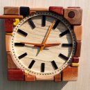 나무시계 원목시계 인테리어시계 벽시계 이미지