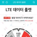 달마다 돌아오는 KT 데이터룰렛 합쉬다 이미지