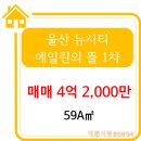 덕하에뜰인공인중개사사무소 | [매매] 울산뉴시티에일린의뜰 59A