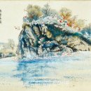 수묵채색화 이미지