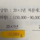 고급회계연습/연결/23-32/재고자산관련손익(상향)/재고자산 내부거래손익 추인 금액 구하기 이미지