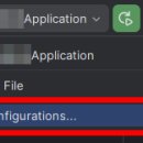 application-dev.properties not working in Intellij community 이미지