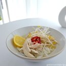 팔팔닭국수 | 면사랑 우리쌀 쌀국수사리 간편 닭쌀국수 만드는법 쌀국수면 요리