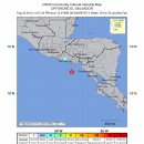 중남미강력한지진발생. 엘살바도로 서부해안 리히터 규모 7.4 강진발생 이미지
