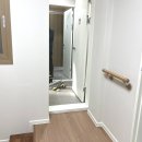 영동카인테리어 | 상가 화장실안전바 설치 80cm ABS 손잡이 시공