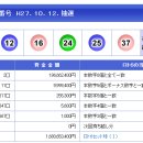 672회 일본로또 월요일 결과 이미지