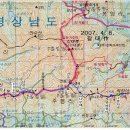 한토산 제165차 경남 마산 적석산 기상 및 산행지도 이미지