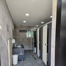 한강시민공원 백합나무길 화장실 앞 | 가평 캠핑장 추천 지안힐링라운지 리버 9번 캠핑 후기