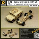 디코퍼래이션-험비서스펜션 개조세트 Suspension modification set (for the Humvee for Academy) [1/35 D-Corporation MADE IN KOREA] 이미지