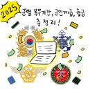 2025년 군별 복무기간,군인계급, 월급 총정리 이미지