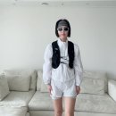 넥발란스 | 내돈내산 뉴발란스 WOMEN 에센셜경량 스탠넥 우븐자켓 후기 러닝 바람막이 추천 화이트 바람막이