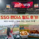 해유니폼 | [SSG랜더스필드] 피코크 테이블석 13블럭 후기 (좌석시야, 먹거리, 포차코 유니폼까지)