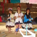 태국,라오스 배낭 여행(12)-목 긴 여인 마을 이미지