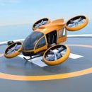 날으는 자동차 정비 이미지