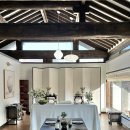 사군자와 예쁜 꽃그림(저녁) | 용인 한옥 소오재 직계가족 소규모 돌잔치 진행 상세 후기(1월 겨울 2부 저녁타임, 사회자 없이 진행)