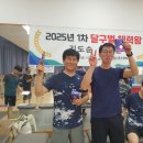 대구달구벌스포츠클럽탁구동우회 야간부4월복식리그전 우승 이미지