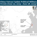 중국-대만 주간 업데이트, 2023년 6월 30일 이미지