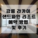 파인리조트 | 강릉 라카이 샌드파인 리조트, 예약 방법 및 후기