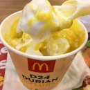 싱가포르, 말레이시아 맥도날드에서만 파는 아이스크림 이미지
