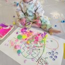 FM마트 | 롯데마트 시흥배곧점 문화센터 17개월아기 플레이팝 미술활동 후기