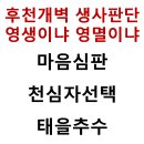 후천개벽 생사판단, 영생이냐 영멸이냐 이미지