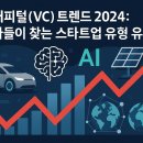벤처캐피털(VC) 트렌드 2024: 투자자들이 찾는 스타트업 유형