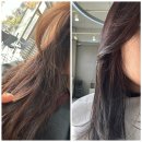 아진프라자 | 신중동역미용실 : 고감헤어 애쉬 브라운 톤다운 염색 맛집 경계 없이 균일한 컬러 체인지 만족 후기
